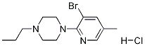 1-(3-Bromo-5-methylpyridin-2-yl)-4-propylpiperazine hcl Structure,1187386-03-3Structure