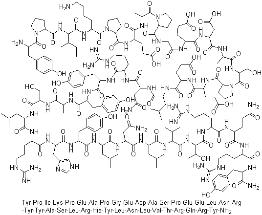 肽YY(人)結(jié)構(gòu)式_118997-30-1結(jié)構(gòu)式