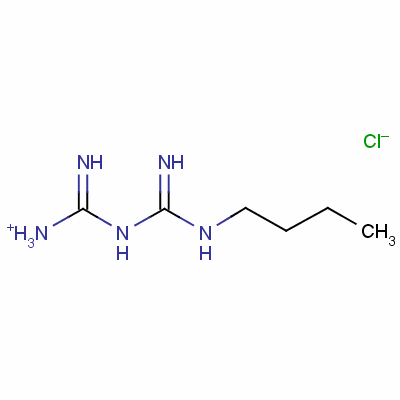 N-butyl biguanide hydrochloride Structure,1190-53-0Structure