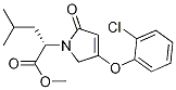 (S)-methyl-2-(4-(2-chlorophenoxy)-2-oxo-2,5-dihydro-1h-pyrrol-1-yl)-4-methylpentan oate Structure,1191997-63-3Structure