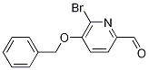 5-(Benzyloxy)-6-bromopicolinaldehyde Structure,1192263-80-1Structure