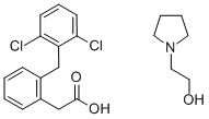 Diclofenac Epolamine Structure,119623-66-4Structure