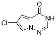 6-Chloro-pyrrolo[2,1-f][1,2,4]triazin-4(1h)-one Structure,1198475-34-1Structure