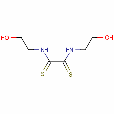 N.n’-bis(2-hydroxyethyl)dithiooxamide Structure,120-86-5Structure