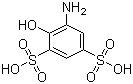 5-Amino-4-hydroxybenzene-1,3-disulphonic acid Structure,120-98-9Structure