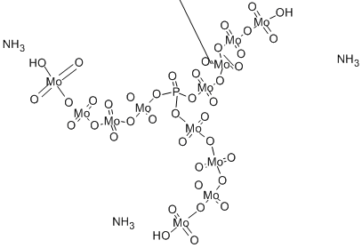 Triammonium 12-Molybdo(VI) Phosphate Structure,12026-66-3Structure