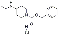 4-Ethylamino-piperidine-1-carboxylic acid benzyl ester-hcl Structure,1202990-43-9Structure