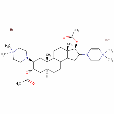 [(2S,3s,5s,10s,13s,17r)-3-acetyloxy-16-(4,4-dimethyl-2,3-dihydropyrazin-4-ium-1-yl)-2-(4,4-dimethylpiperazin-4-ium-1-yl)-10,13-dimethyl-2,3,4,5,6,7,8,9,11,12,14,15,16,17-tetradecahydro-1h-cyclopenta[a Structure,120301-02-2Structure