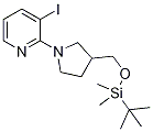 2-(3-((Tert-butyldimethylsilyloxy)methyl)pyrrolidin-1-yl)-3-iodopyridine Structure,1203499-01-7Structure