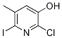 2-Chloro-6-iodo-5-methylpyridin-3-ol Structure,1203499-21-1Structure