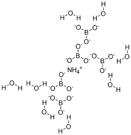 Ammonium pentaborate octahydrate Structure,12046-03-6Structure