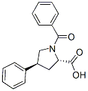 trans-1-Benzoyl-4-phenyl-L-proline Structure,120851-71-0Structure