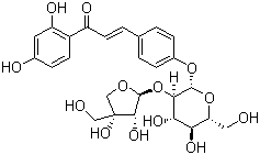 芹糖異甘草苷結(jié)構(gòu)式_120926-46-7結(jié)構(gòu)式