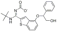 (E)-氨基(4-(2-羥基-1-苯基乙氧基)苯并[b]噻吩-2-基)亞甲基氨基甲酸叔丁酯結(jié)構(gòu)式_1209492-90-9結(jié)構(gòu)式