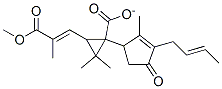 3-(But-2-enyl)-2-methyl-4-oxocyclopent-2-enyl2,2-dimethyl-3-(3-methoxy-2-methyl-3-oxoprop-1-enyl)cyclopropanecarboxylate Structure,121-20-0Structure