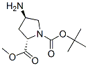1,2-Pyrrolidinedicarboxylic acid, 4-amino-, 1-(1,1-dimethylethyl) 2-methyl ester, (2S,4R)-Structure,121148-00-3Structure 1,2-Pyrrolidinedicarboxylic acid, 4-amino-, 1-(1,1-dimethylethyl) 2-methyl ester, (2S,4R)- Structure,121148-00-3Structure