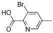 3-Bromo-5-methylpyridine-2-carboxylic acid Structure,1211515-68-2Structure