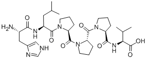 H-his-leu-pro-pro-pro-val-oh Structure,121305-29-1Structure