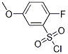 2-Fluoro-5-methoxyphenylsulfonyl chloride Structure,1214334-01-6Structure