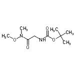 Boc-Gly-N(OMe)Me Structure,121505-93-9Structure