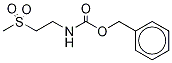 [2-(Methylsulfonyl)ethyl]carbamic acid-13c2,15n benzyl ester Structure,1215476-69-9Structure