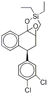 (4S)-(3,4-二氯苯基)-3,4-二氫-1,2-環(huán)氧基-1-O-三乙基甲硅烷基-1-萘酚結(jié)構(gòu)式_1217528-57-8結(jié)構(gòu)式