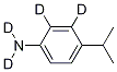 對(duì)異丙基苯胺-D4結(jié)構(gòu)式_1219804-95-1結(jié)構(gòu)式