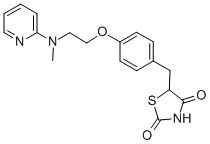 Rosiglitazone Structure,122320-73-4Structure