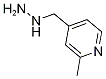 4-(Hydrazinylmethyl)-2-methylpyridine Structure,1223748-30-8Structure