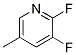 2,3-Difluoro-5-methylpyridine Structure,1227597-78-5Structure