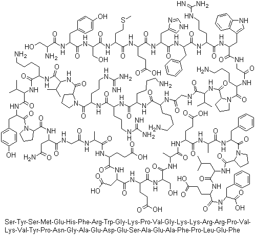 絲拉克肽結構式_12279-41-3結構式