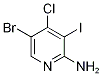 5-Bromo-4-chloro-3-iodopyridin-2-amine Structure,1228666-03-2Structure