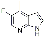 5-Fluoro-4-methyl-1h-pyrrolo[2,3-b]pyridine Structure,1228666-30-5Structure