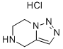 4,5,6,7-Tetrahydro-1,2,3-triazolo[1,5-a]pyrazine hydrochloride Structure,123308-28-1Structure