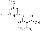 嘧硫草醚結(jié)構(gòu)式_123342-93-8結(jié)構(gòu)式