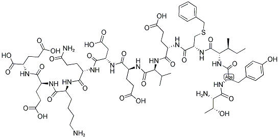 H-thr-tyr-ile-cys(bzl)-glu-val-glu-asp-gln-lys-glu-glu-oh Structure,123380-68-7Structure