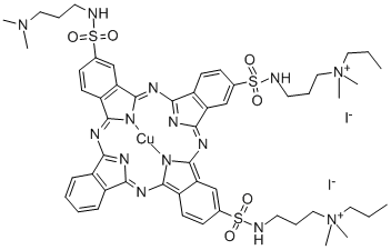 Propyl astra blue Structure,123510-93-0Structure