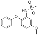 Methanesulfonamide, N-(5-methoxy-2-phenoxyphenyl)- Structure,123664-84-6Structure