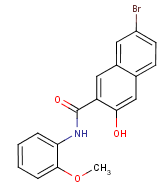 色酚AS bi結構式_1237-75-8結構式