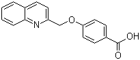 4-(Quinolin-2-ylmethyloxy)benzoic acid Structure,123724-16-3Structure