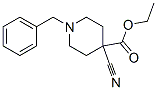 1-Benzyl-4-cyano-4-piperidinecarboxylic acid ethyl ester Structure,123730-67-6Structure