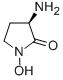 R(+)-3-Amino-1-hydroxy-2-pyrrolidinone Structure,123931-04-4Structure