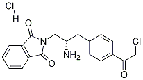 (S)-2-(2-氨基-3-(4-(2-氯乙?；?苯基)丙基)異吲哚啉e-1,3-二酮 (鹽酸鹽)結(jié)構(gòu)式_1240137-75-0結(jié)構(gòu)式