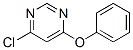 Pyrimidine, 4-chloro-6-phenoxy- Structure,124041-00-5Structure