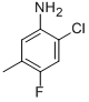 2-Chloro-4-fluoro-5-methylaniline Structure,124185-35-9Structure