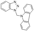 9-(1H-Benzotriazol-1-ylmetyl)-9H-carbazole Structure,124337-34-4Structure