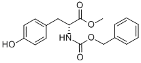 Z-d-tyrosine methyl ester  97% (98% ee/& Structure,124456-04-8Structure