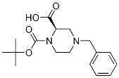 (R)-4-benzyl-1-(tert-butoxycarbonyl)piperazine-2-carboxylic acid Structure,1245643-13-3Structure