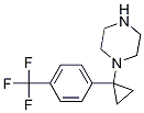 1-(1-(4-(Trifluoromethyl)phenyl)cyclopropyl)piperazine Structure,1245649-95-9Structure