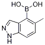 5-Methyl-1h-indazol-4-yl-4-boronic acid Structure,1245816-10-7Structure